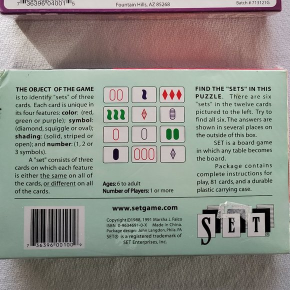 2 Pack Family Card Games ~ Set and Five Crowns NEW - Picture 4 of 5